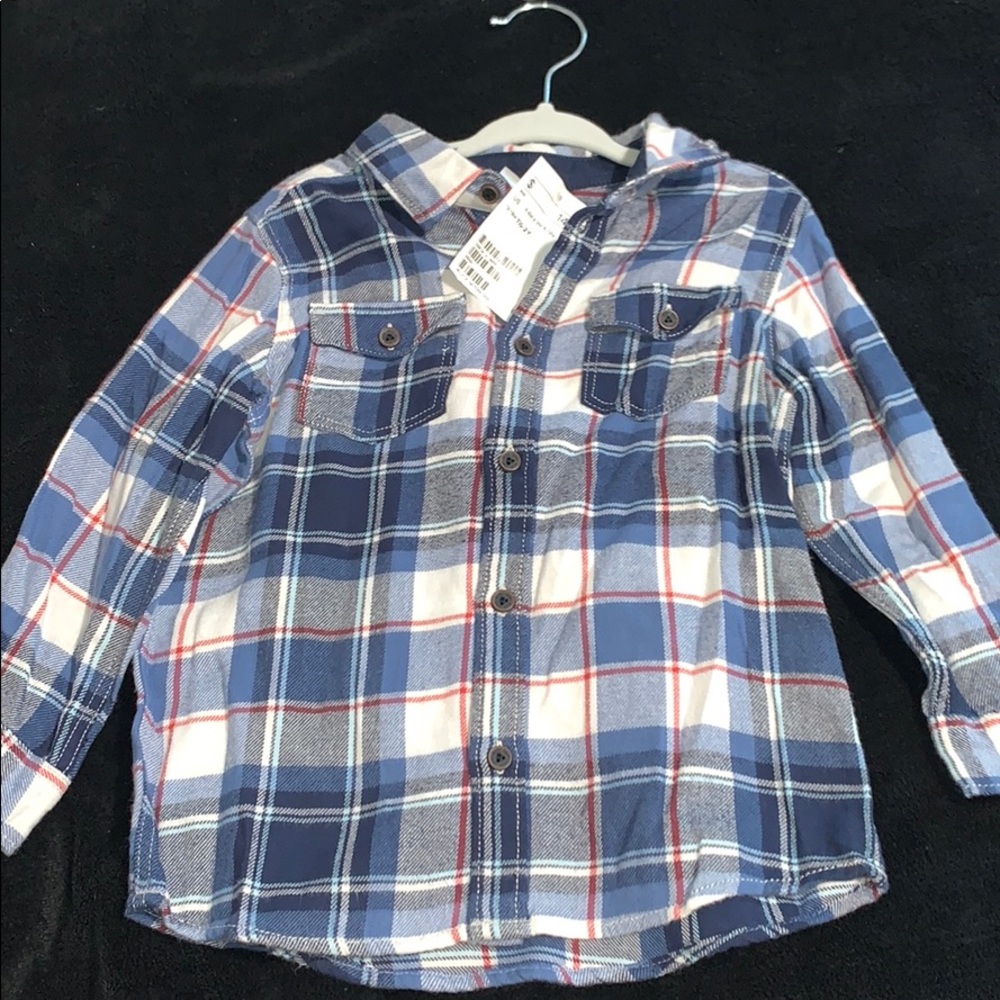 h&m boys bottom up shirt